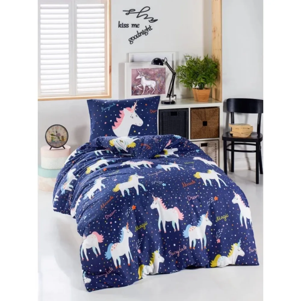 

Junior Duvet Cover Set Single Magicunicorn Laci,Cotton,Sleep,Bed,Kids,Hygienic,Home,Quality,Convenient,Sturdy,Stylish