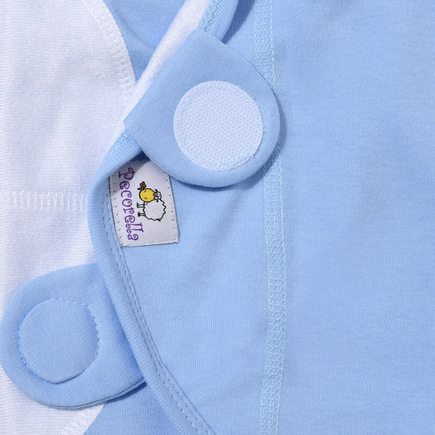 Пеленка Pecorella SwaddleFun на липучках XL 6.5-10кг Ocean Blue | Мать и ребенок