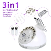 3 in 1 home use anti acne pores cleaning deep microdermabrasion exfoliator blemish spa device