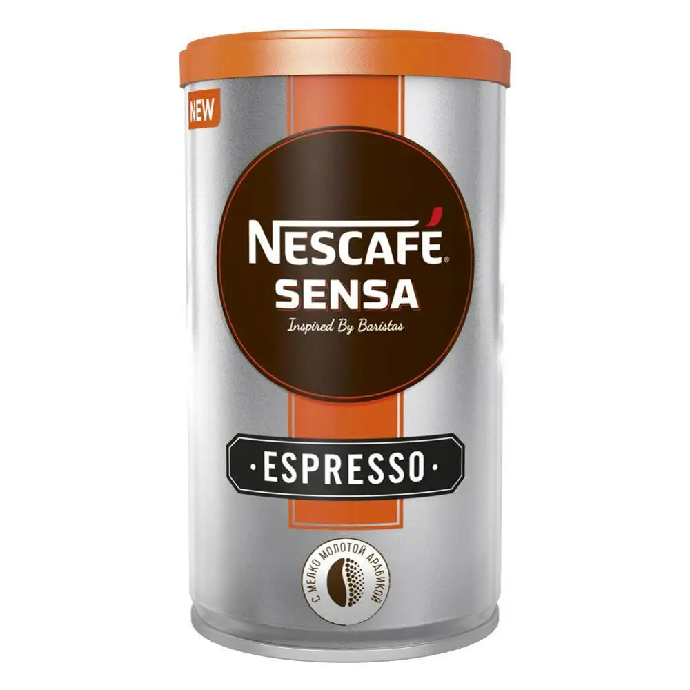 Кофе Нескафе SENSA Эспрессо 100г|Молотый кофе| |