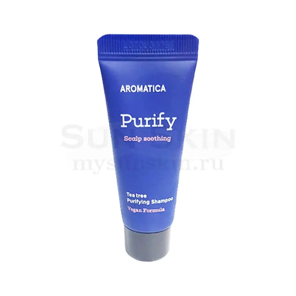 Aromatica Tea Tree Purifyng Shampoo Шампунь для жирной кожи головы с экстрактом чайного дерева |