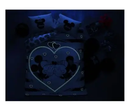 Лицензированный двойной комплект пододеяльников Tac Minnie mickey 200x220 см | Комплект