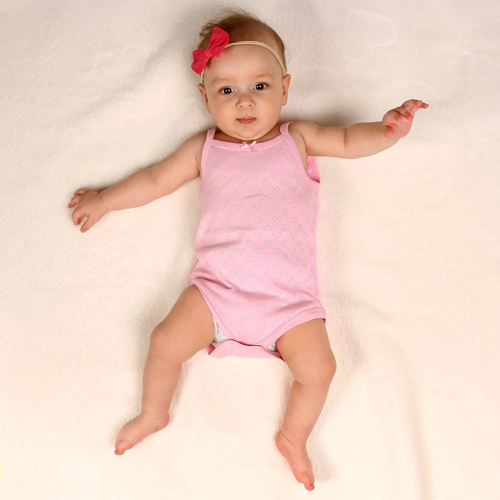 Ebebek HelloBaby/жаккардовое боди на лямках для маленьких девочек | Мать и ребенок