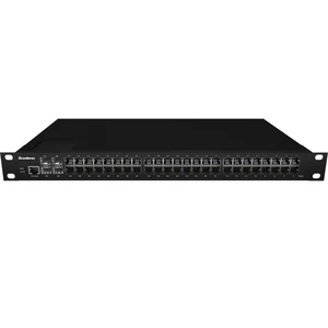 48-Port Gigabit Ethernet L2 Managed Industrial Switch, 48x 10/100/1000BASE-T, 4x 1Gb SFP, -40°C to 85°C Operating Temperature
