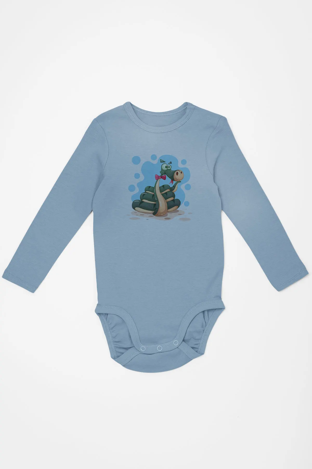 Angemiel Baby Papyonlu змеиная змея для мальчиков с длинным рукавом голубой цвет |