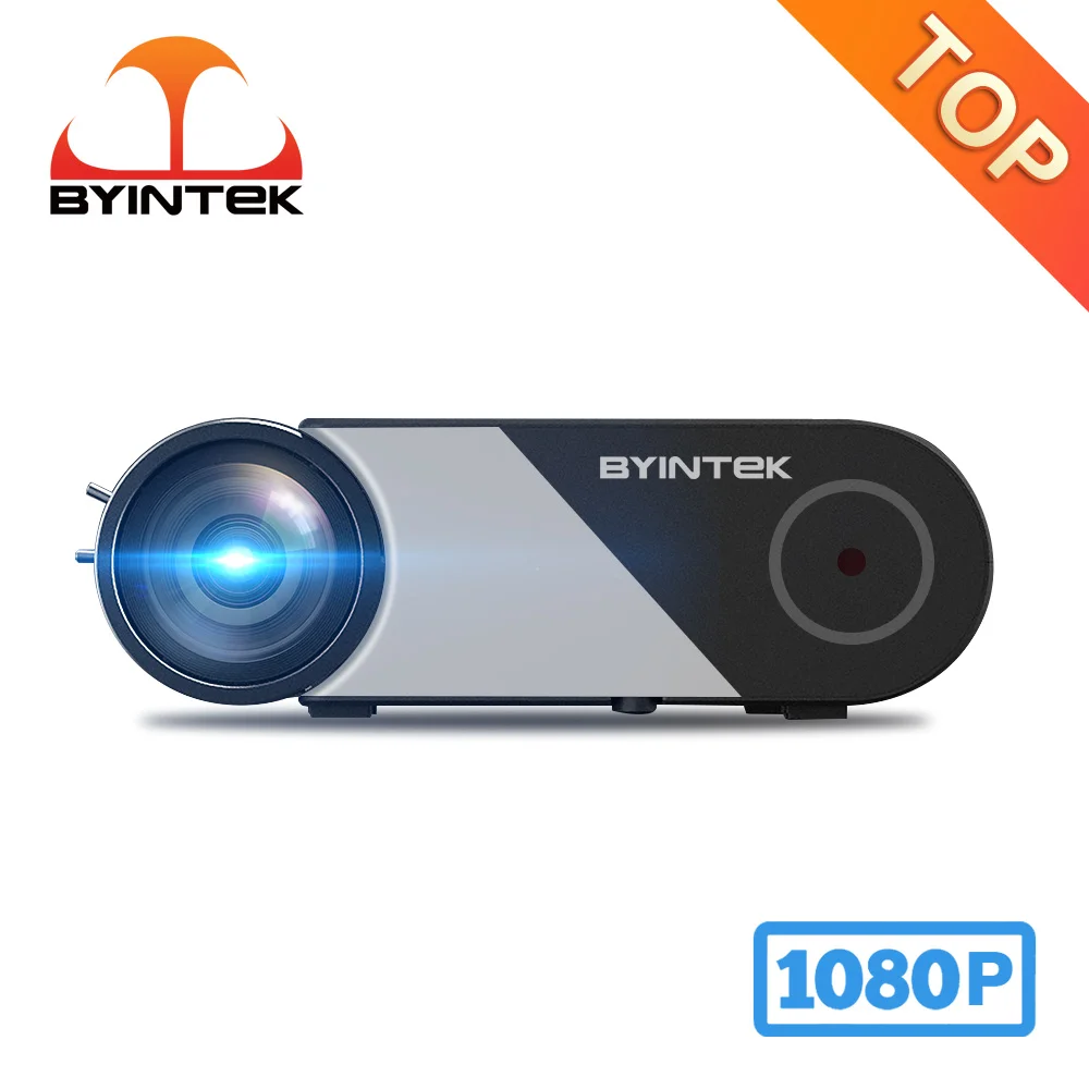 

BYINTEK K9 Full HD 1080P LED Portable Movie Game Mini Home Theater Projector (Option Wifi Display For Smartphone)