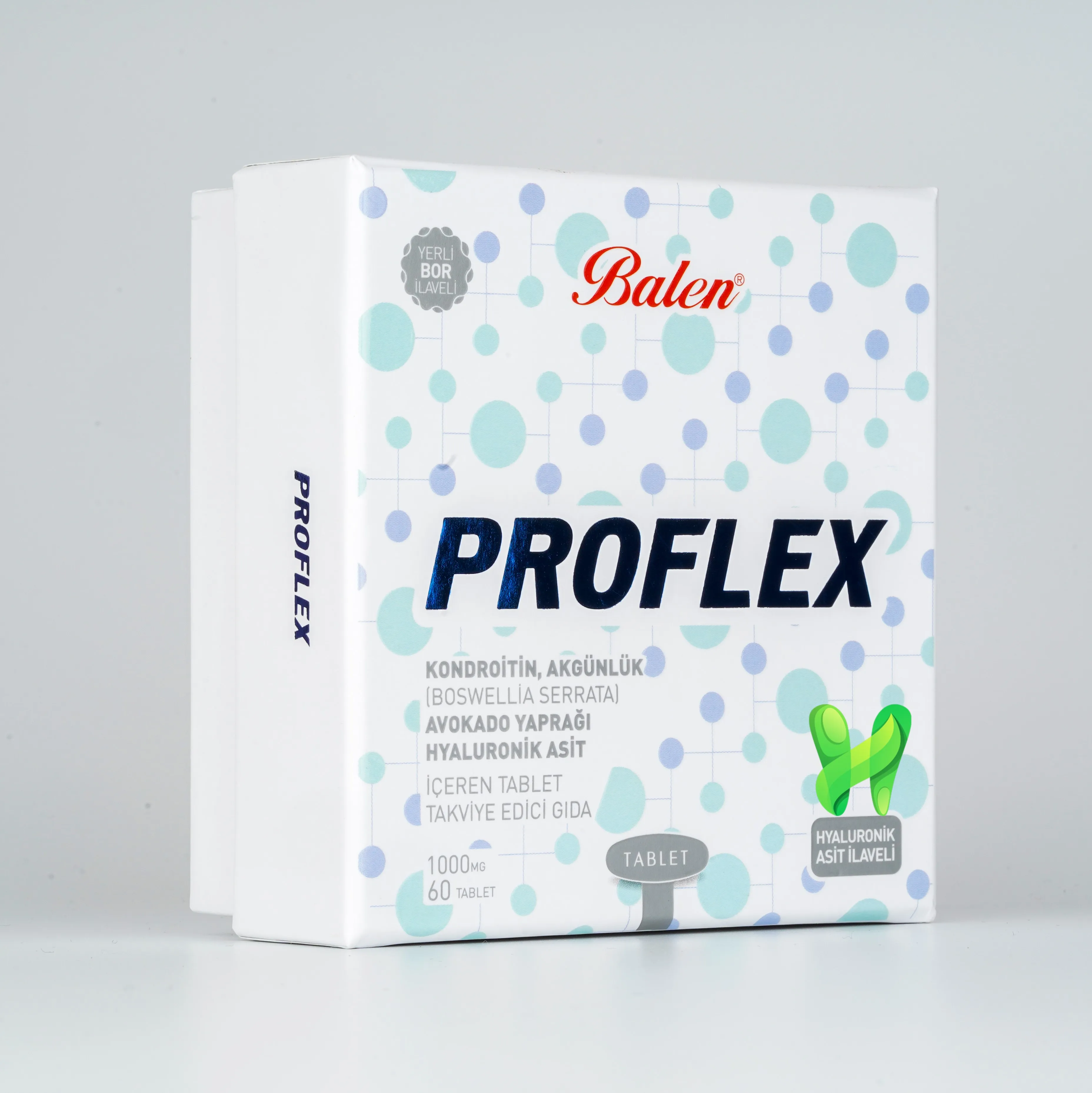 

PROFLIX, Avocado Leaf Extract & Chondroitin, for Pain and Inflammations of Joints & Bones, 60 Tablets, 1000 mg