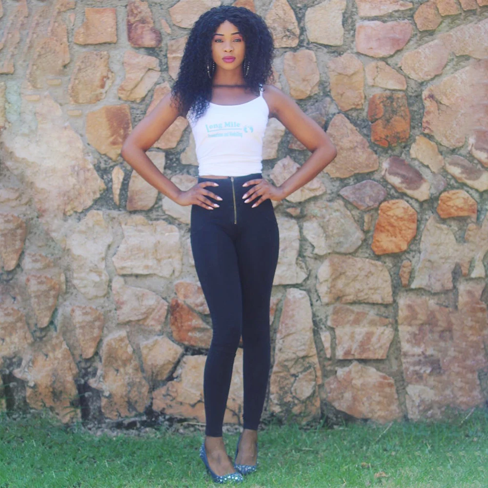 Melody четыре способа растягивания джинсы карандаш высокая талия Джинсы женские