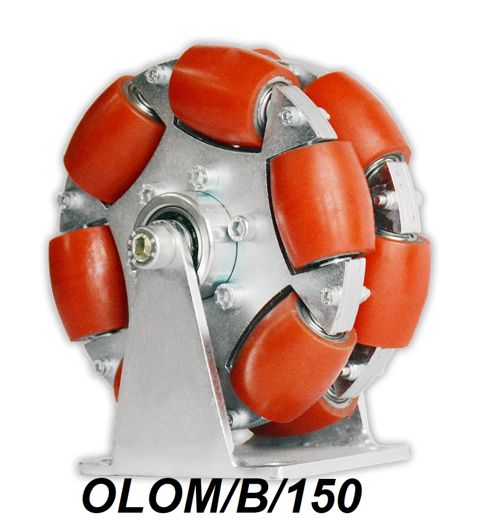 

OKTA SEKIZLI OLOM/B/150 6" inch MECANUM WHEEL OMNI WHEEL MEKANUM TEKER OMNI TEKER AGV WHEEL MECANUM TEKER OMNIDIRECTIONAL WHEEL