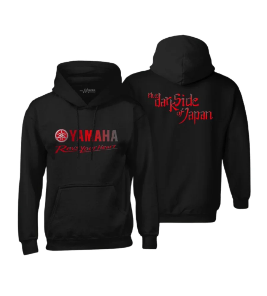 

2021 New Season Men's Hooded Sweatshirt with Yamaha The Dark Side of Japan Printed Hoodie - Thick - Hooded - Sweatshirt