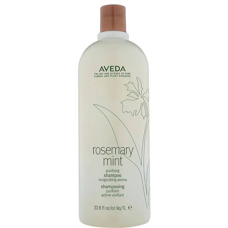

Aveda vegan rosemary mint silicone-free, purifying shampoo 1000 ml