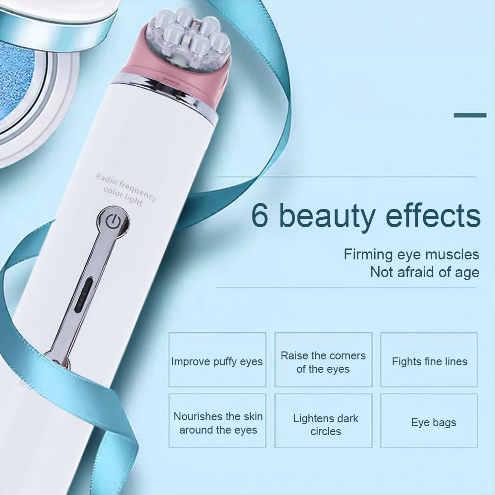 Мини Портативная Массажная ручка мини вибратор для глаз сенсорный косметический