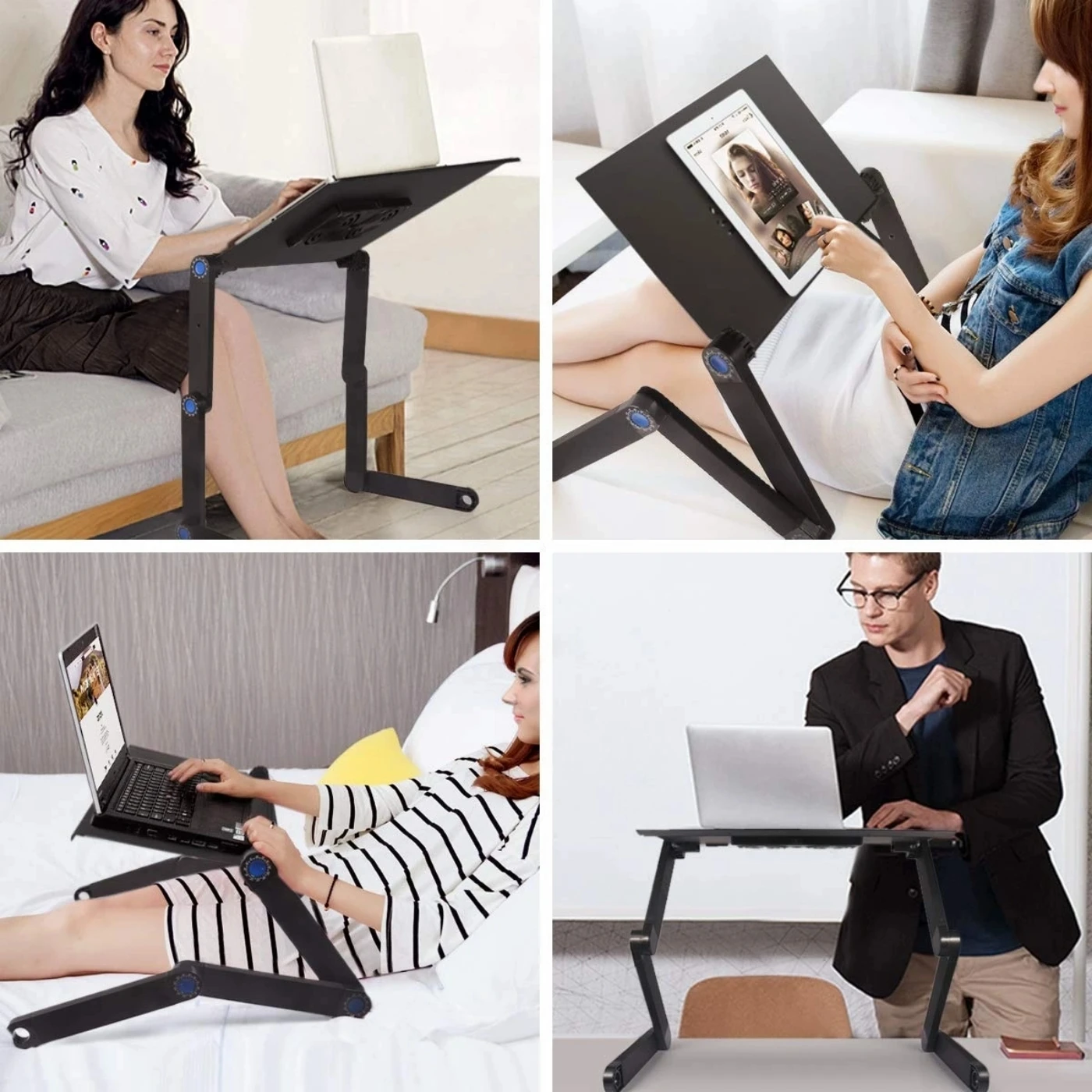 Столик/подставка для ноутбука Smart.store Multifunctional Laptop Table T8 60х28х80 см | Мебель