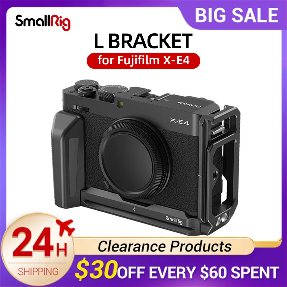 

SmallRig L Bracket for Fujifilm X-E4 Camera 3231