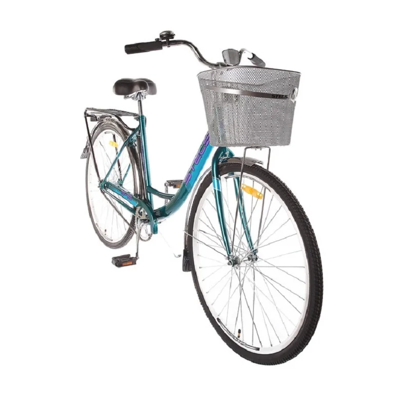 Bicycle for women with basket Stels Navigator 28 " 345 mod.1 wheel 28" novasport Lightweight Durable Reliable Sport Equipment Protection
