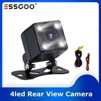 essgoo 4 led rear view camera 8led car reverse 170 degree wide angle waterproof auto parking cameras car accessories