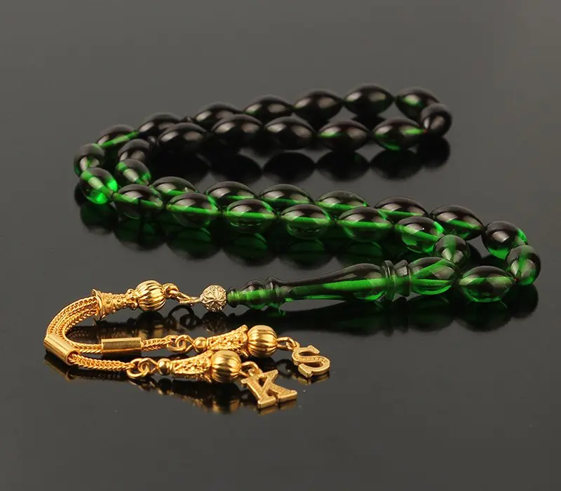 

Натуральный Янтарный Позолоченный Серебро 925 пробы, кисточка, 33 Бусы, Молитвенные Четки, мужские и женские, мужские бриллианты из Турции