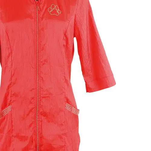 Халат для парикмахерской Aleria коралловый халат ALERIA размер XXXL | Женская одежда