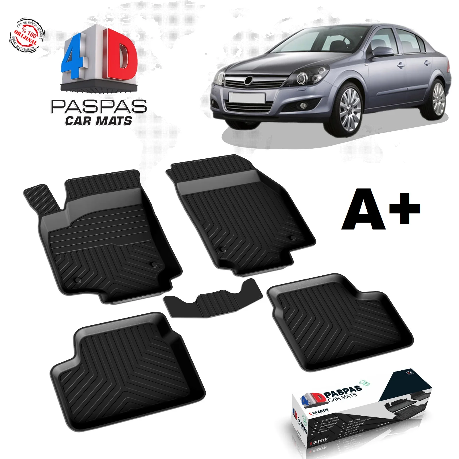

Для OPEL ASTRA H SD фирменные Резиновые Нескользящие коврики специальный аксессуары для производства ковер модель 2004 2005 2006 2007 2008 2009 2010 2011