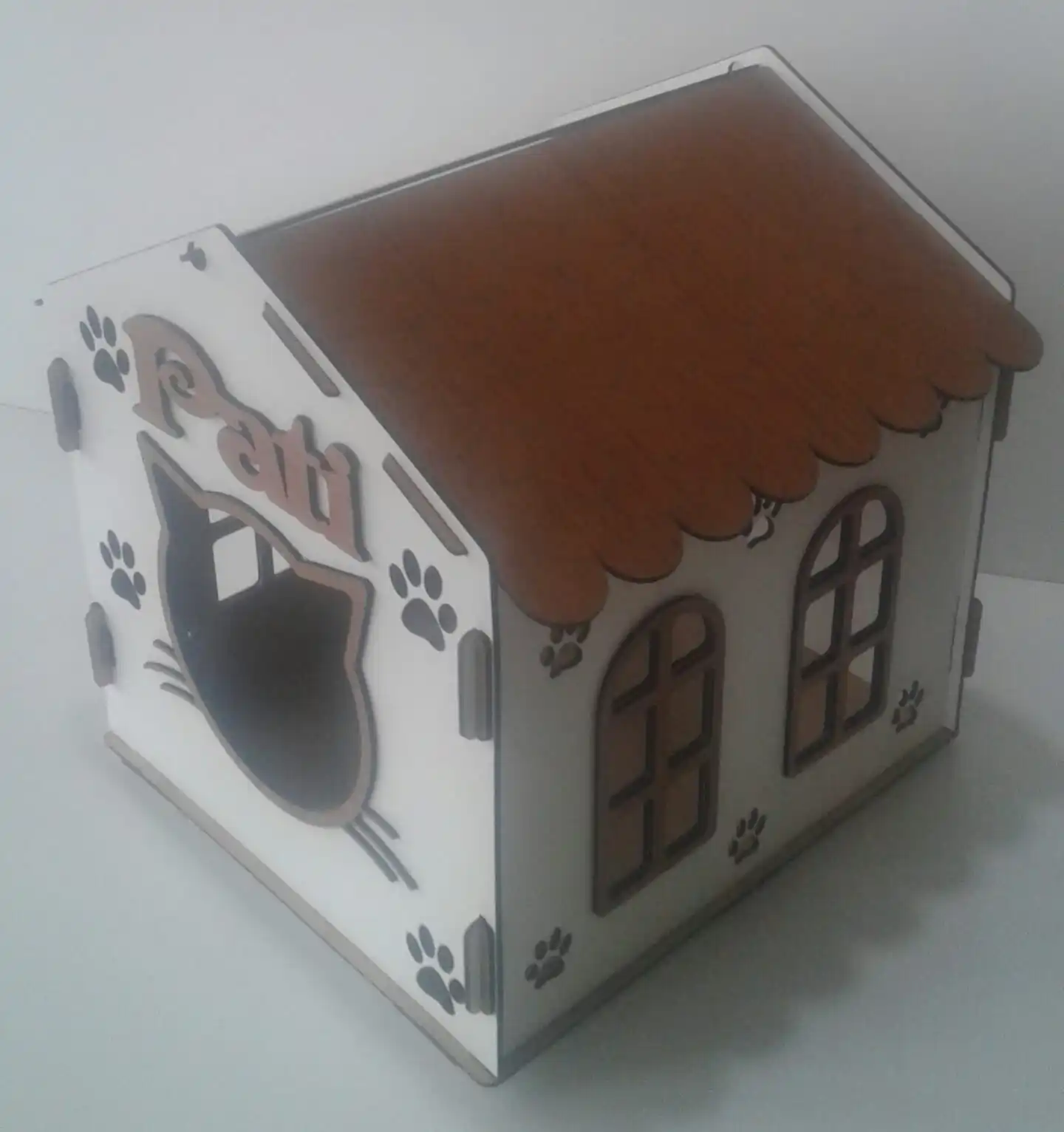 

Wooden Cat House, Activity Pet House, Cat House, Cat House Wood, Cat House Wooden,