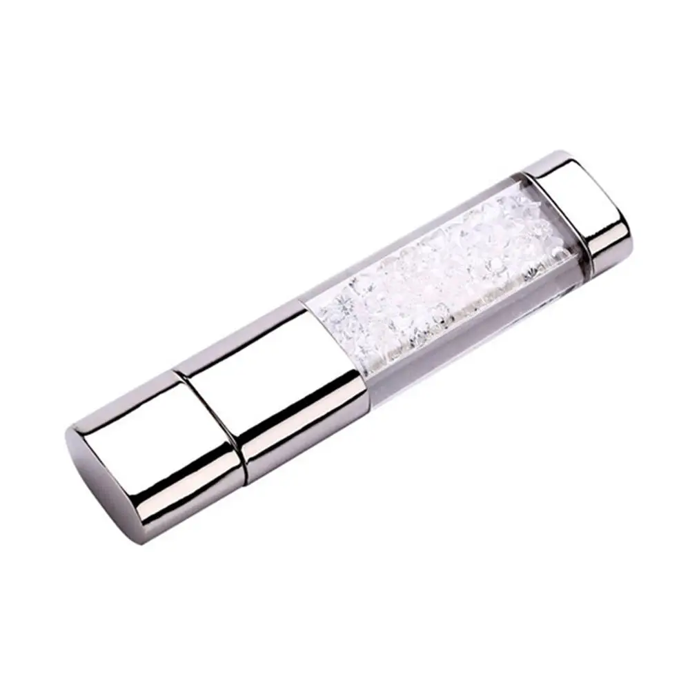 Модный прозрачный кристалл флеш диск USB 2 0 подарок флэш накопитель алмазный 64 ГБ 32