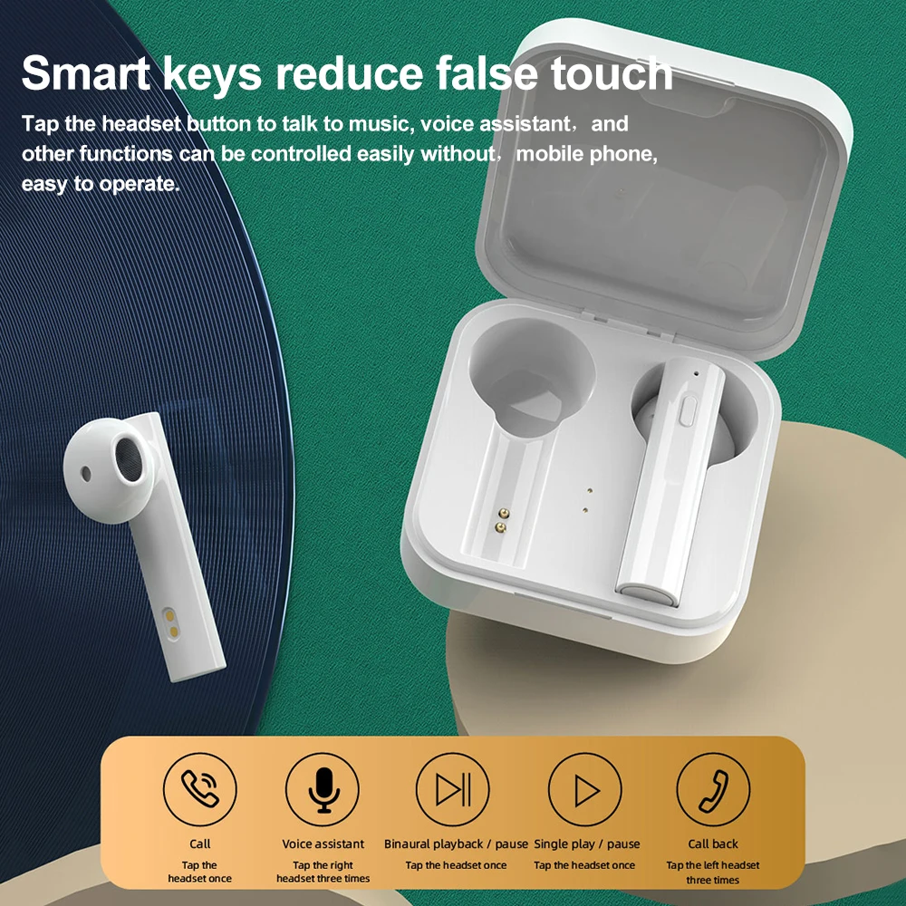 Универсальные спортивные Игровые наушники Air6 TWS беспроводные Bluetooth совместимые 5
