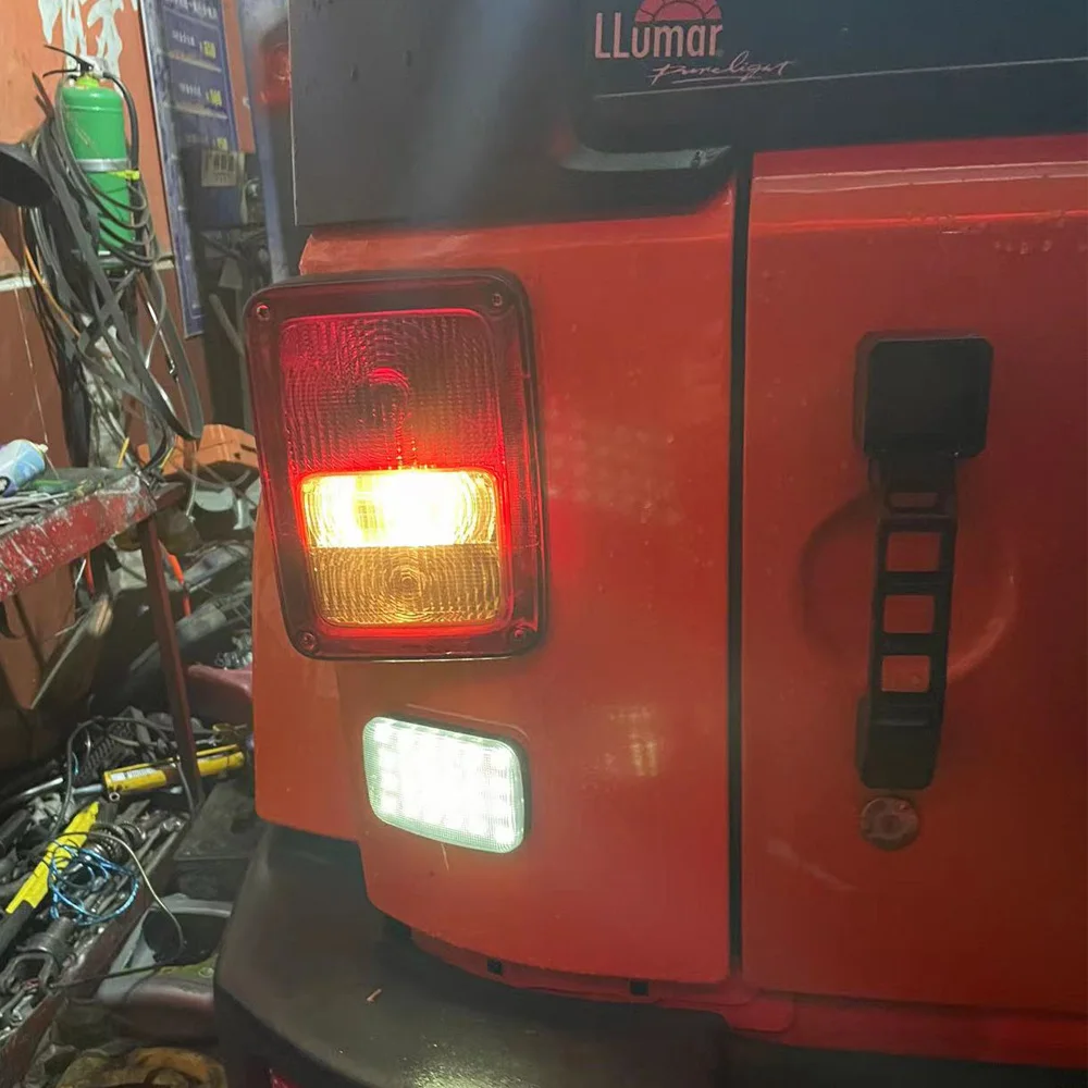 

J391 For jeep for wrangler JK tailgate left reversing lamp for Jeep JK For wrangler 2007-2017 taillight light