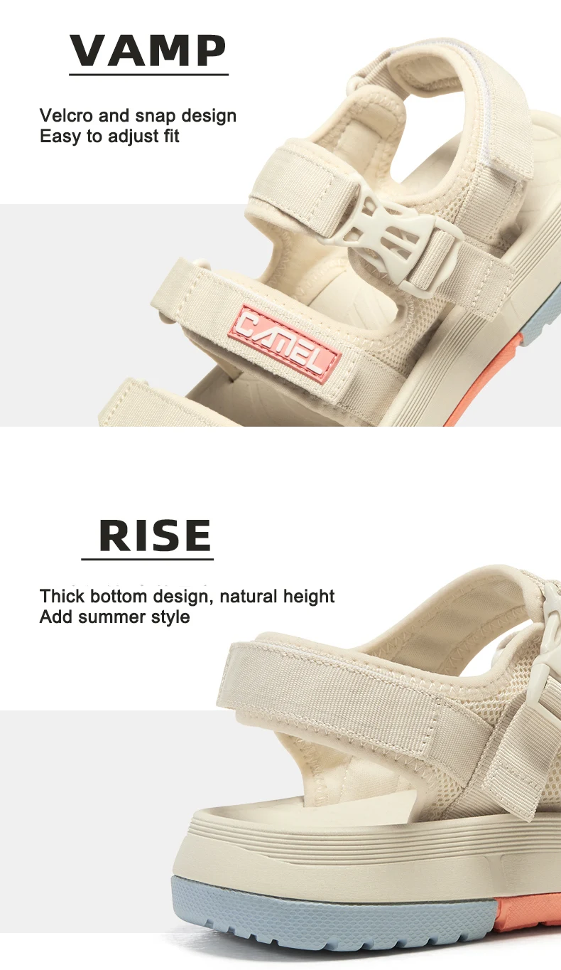 Goldencamel Hiking Sandals Shoes for Women Breathable Beach Outdoor Sandalias Women's Sandals Summer 2022 Luxury Brand Slippers