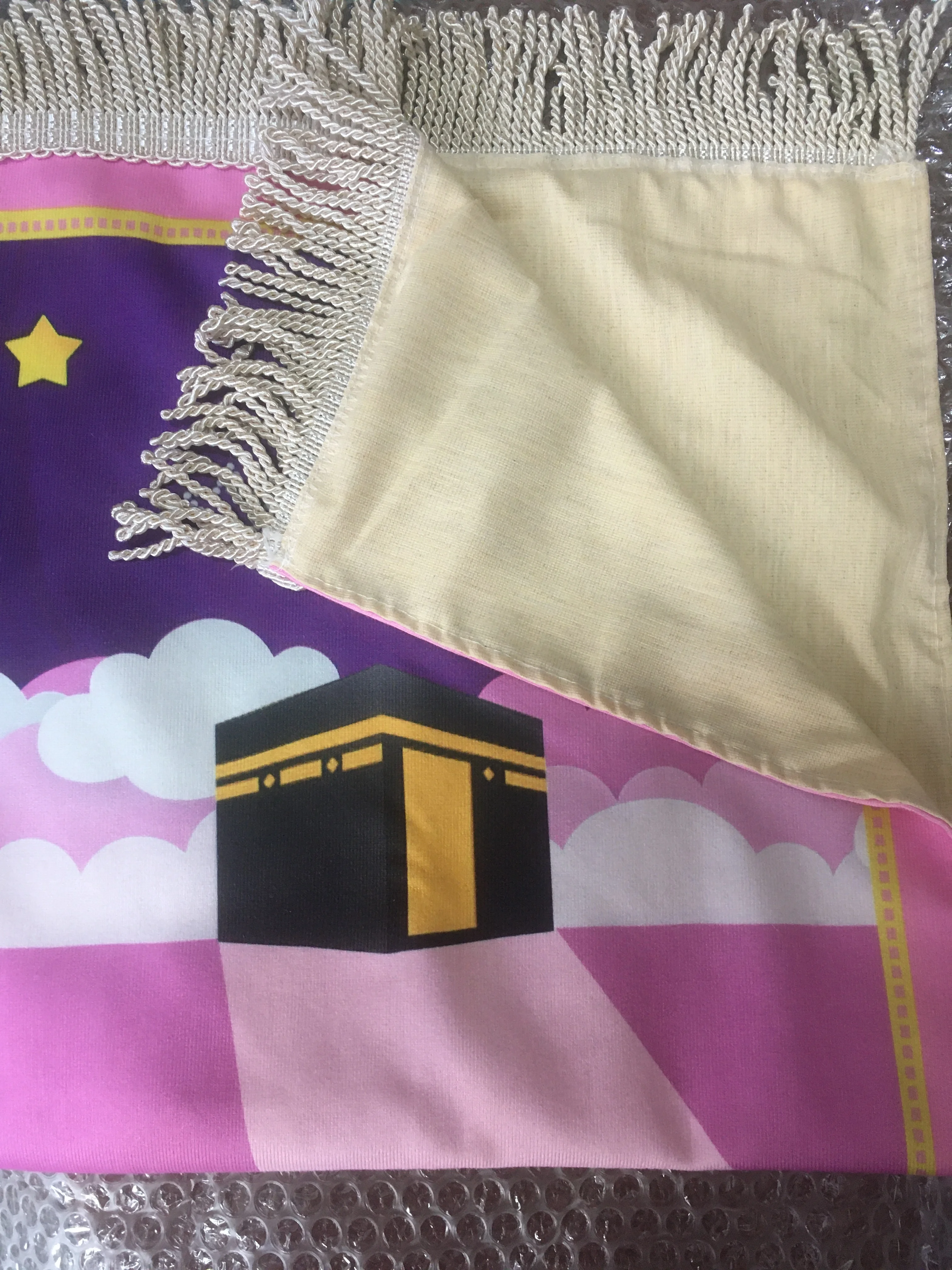 

Kids Prayer Rug Chidren Prayer Carpet Cute Sweet Pink Blue Gift For Children Toodler Islam Cadeau