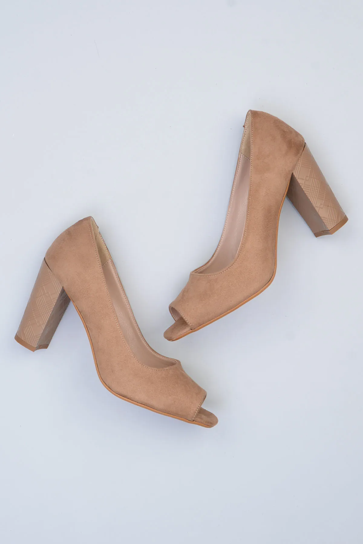 Женские классические туфли на высоком каблуке Bambi Mink F0363132572|Женские туфли| |