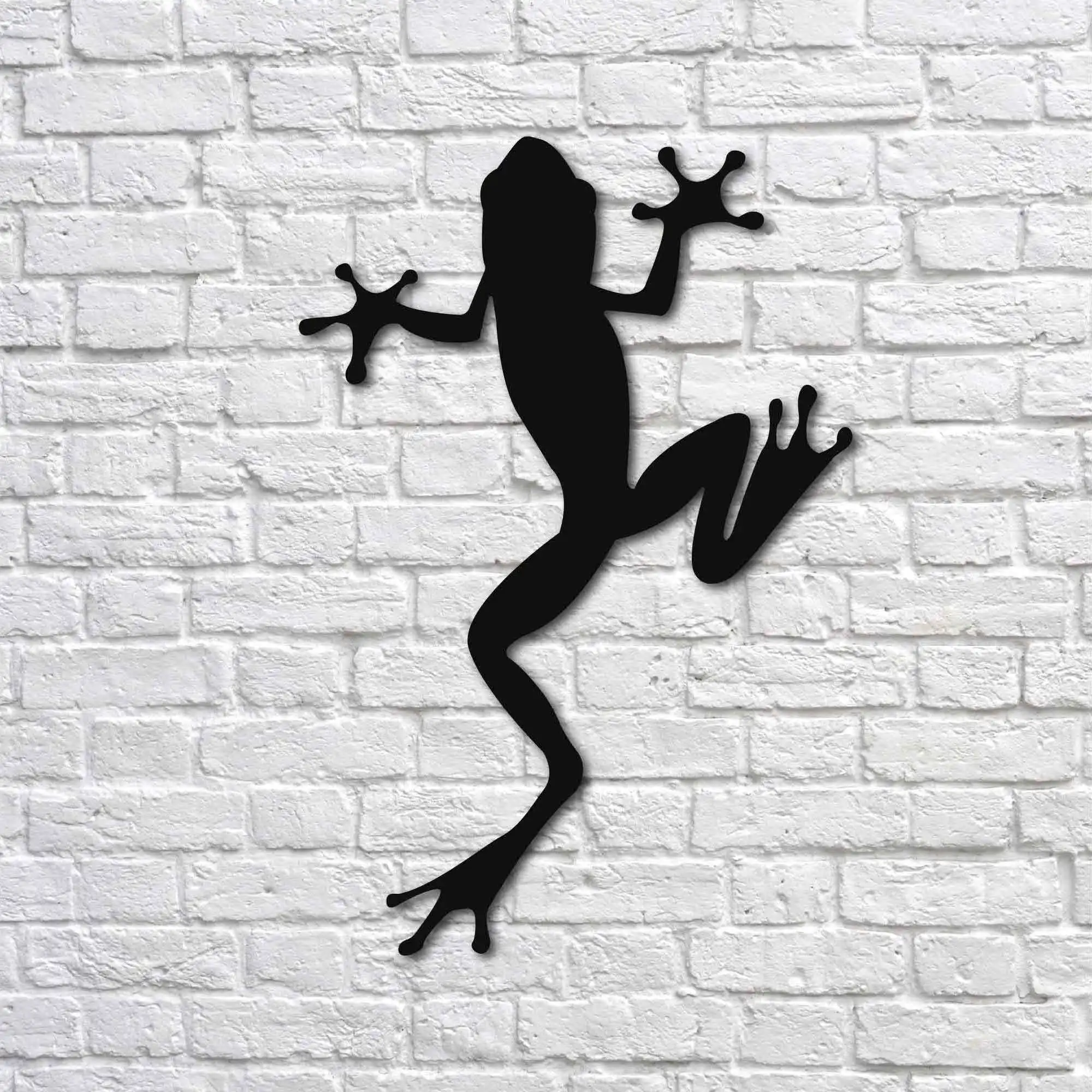 

Metal Wall Art Frog Interior Decoration Wall Hanging Metal Art Wall Sihn Geometric Wall Decoration