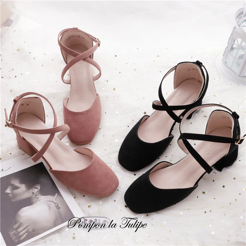 Шикарные детские замшевые туфли с круглым носком из натуральной овечьей кожи на