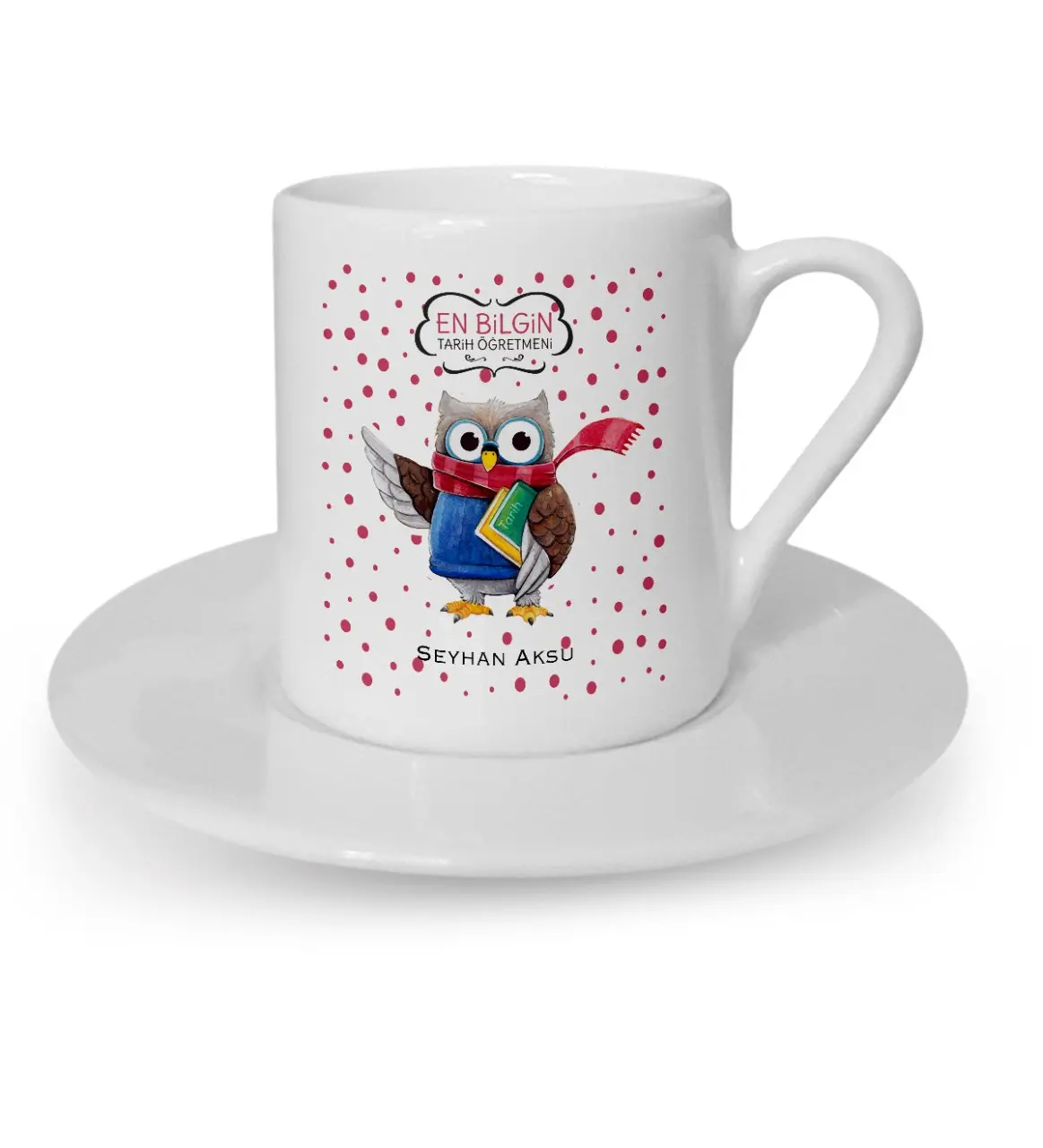 

Персонализированная история Учительская чашка для кофе по-турецки-3