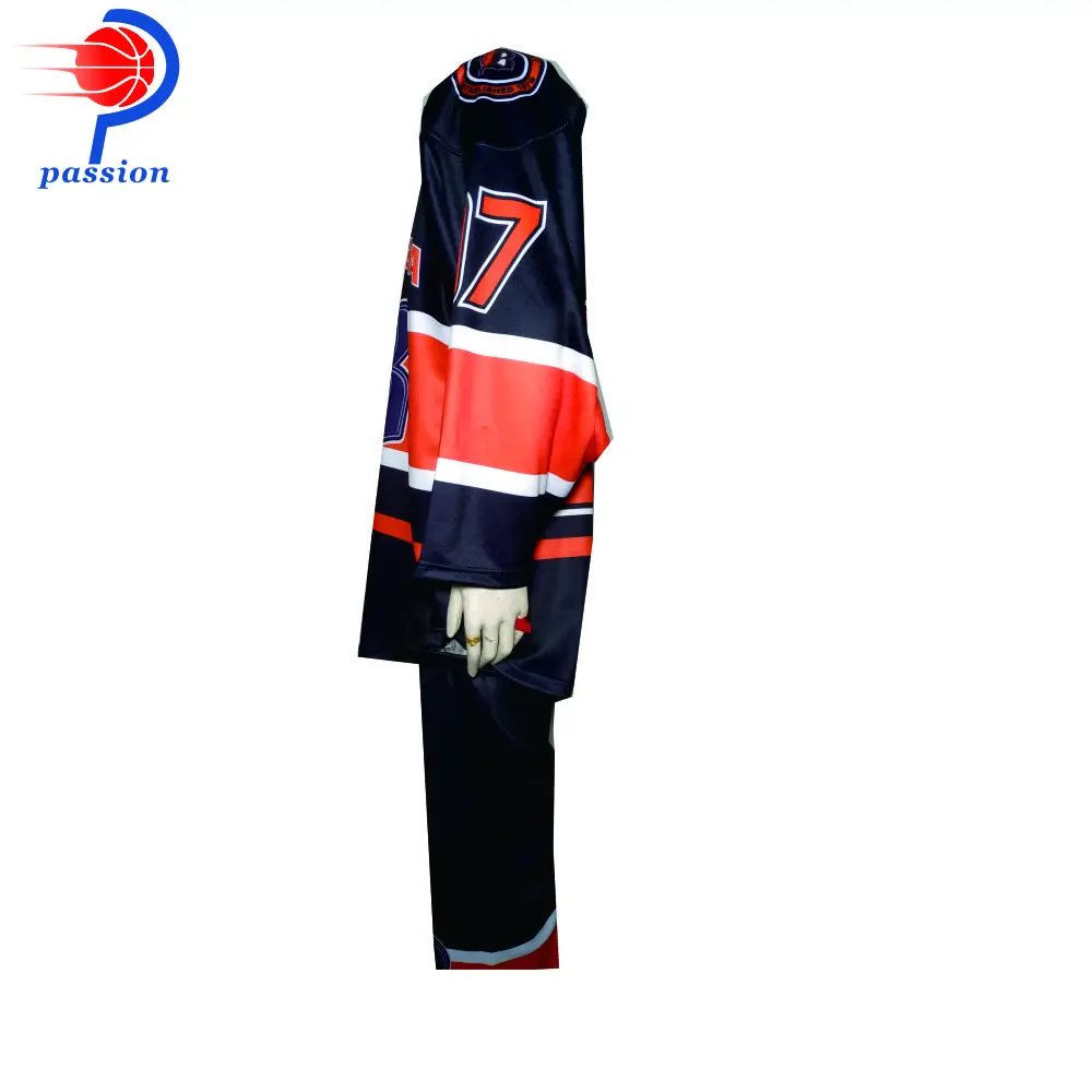MOQ 5 шт. Сублимация под заказ 100% полиэстер для США Команда Филадельфия хоккейная