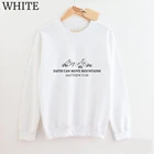 Свитшот унисекс из чистого хлопка с надписью Faith can move the mountain