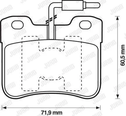 Колодки тормозные диск. перед. PSA SAXO 1 0/1 1L 09/91 4250|Тормозной цилиндр| |
