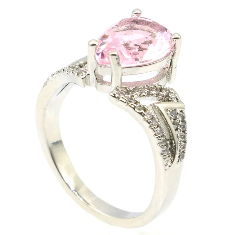 21x10 мм милые капли созданы розовый кунцит Ювелирное Украшение с качественным