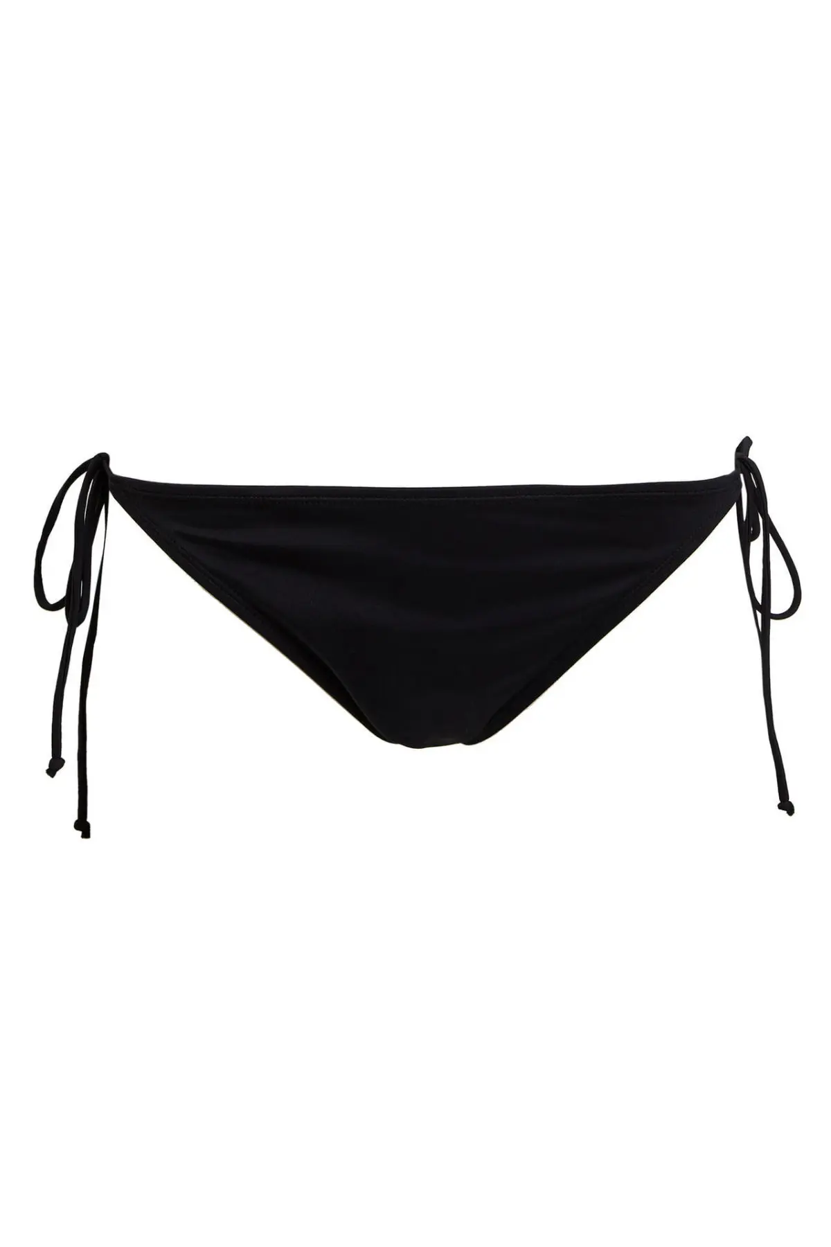 DeFacto женский купальник-бикини черного цвета на шнуровке треугольные купальные