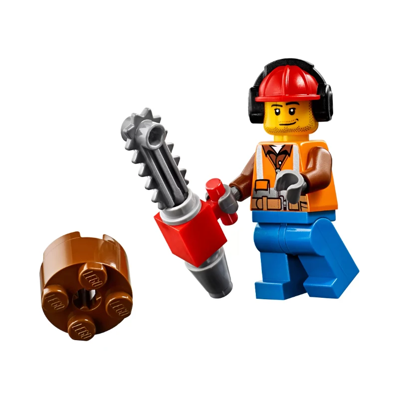 Конструктор LEGO City (Сити) 60181 Лесной трактор 5+ | Игрушки и хобби