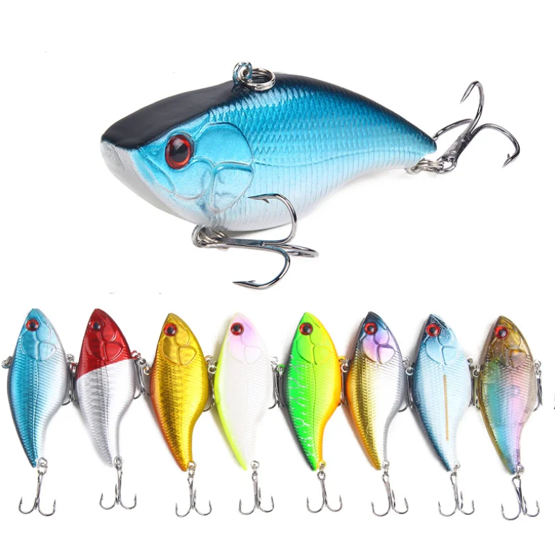 

1 Pcs Baits 7cm far cast simulation Plastic Fish Hard Bait Freshwater Fishing Gear