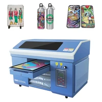 newest a3 uv printer flatbed printer pro max automatic printer machine with 2pcs printheads for phone case cover glass metal