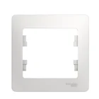 Рамка 1 пост Glossa БелаяБежевая