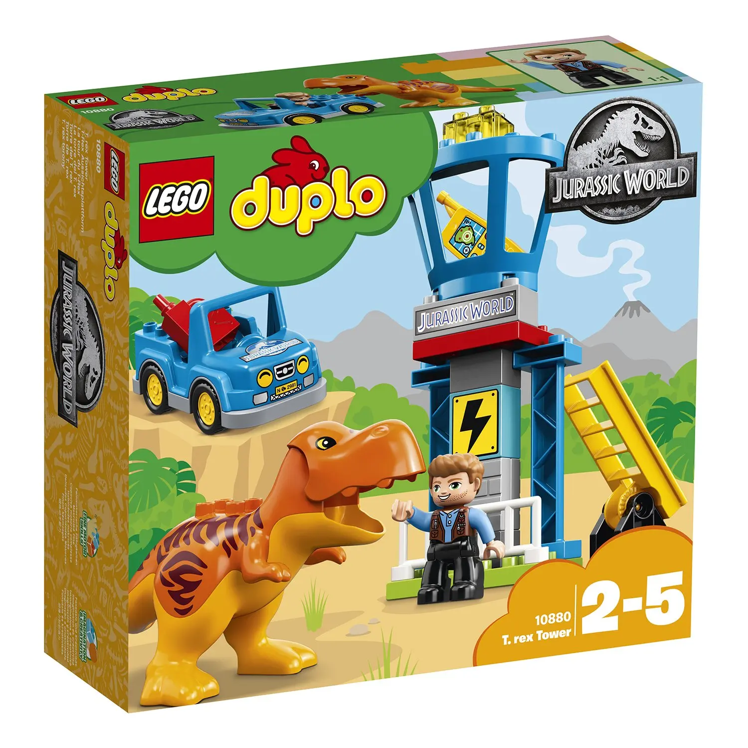 Конструктор LEGO DUPLO Jurassic World Башня Ти Рекса 10880|Блочные конструкторы| |