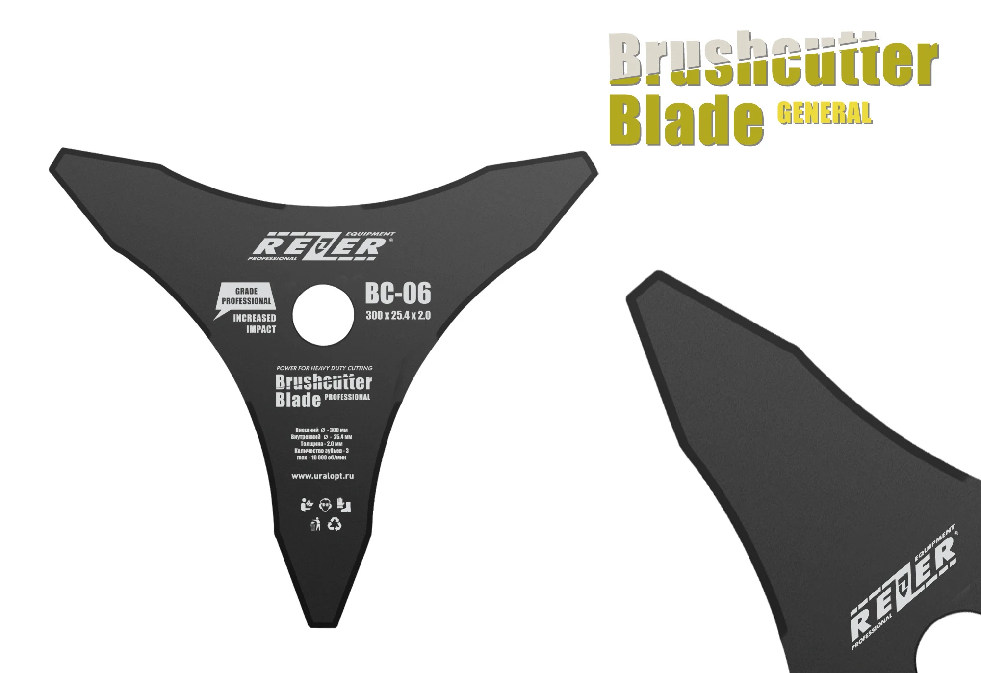 Нож для бензо/электрокосы ВС-06 Professional 300х25 4х2 0 |