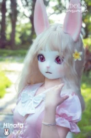 hd06hidolls hinatahandmade femalegirl resin full head long ear kitty cosplay japanese animego bjd cat kigurumi doll mask