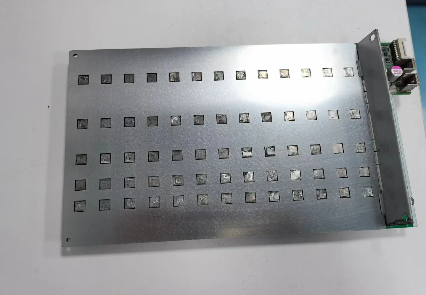 Positioning Plate Stencils for Antminer S17/S17Pro/S17+/T17+/T17 Traforet Restorer to Clean the Chips