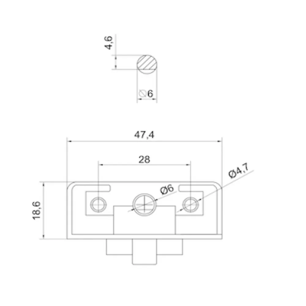 Поворотный переключатель для духовки с 3 сторонним металлическим валом 4301907D| |