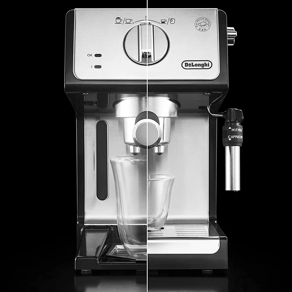 Delonghi ECP 3531 эспрессо и капучино машина. Expresso maker вакуумная машина для кофе кухня inox