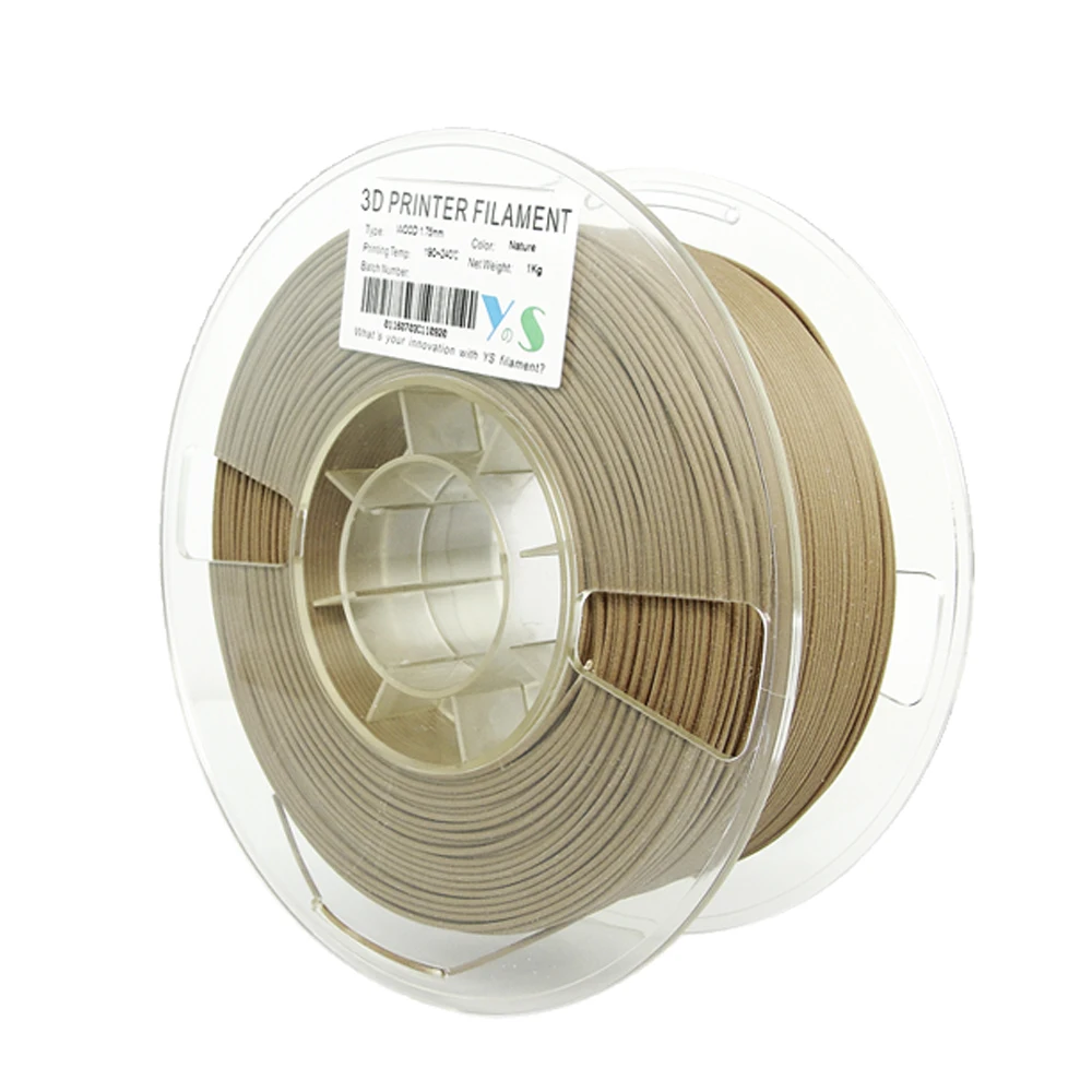 Пластик 3D филамент WOOD Yousu 1.75mm для Печати Anet creality anycubic wanhao flyingbear ender|Материалы