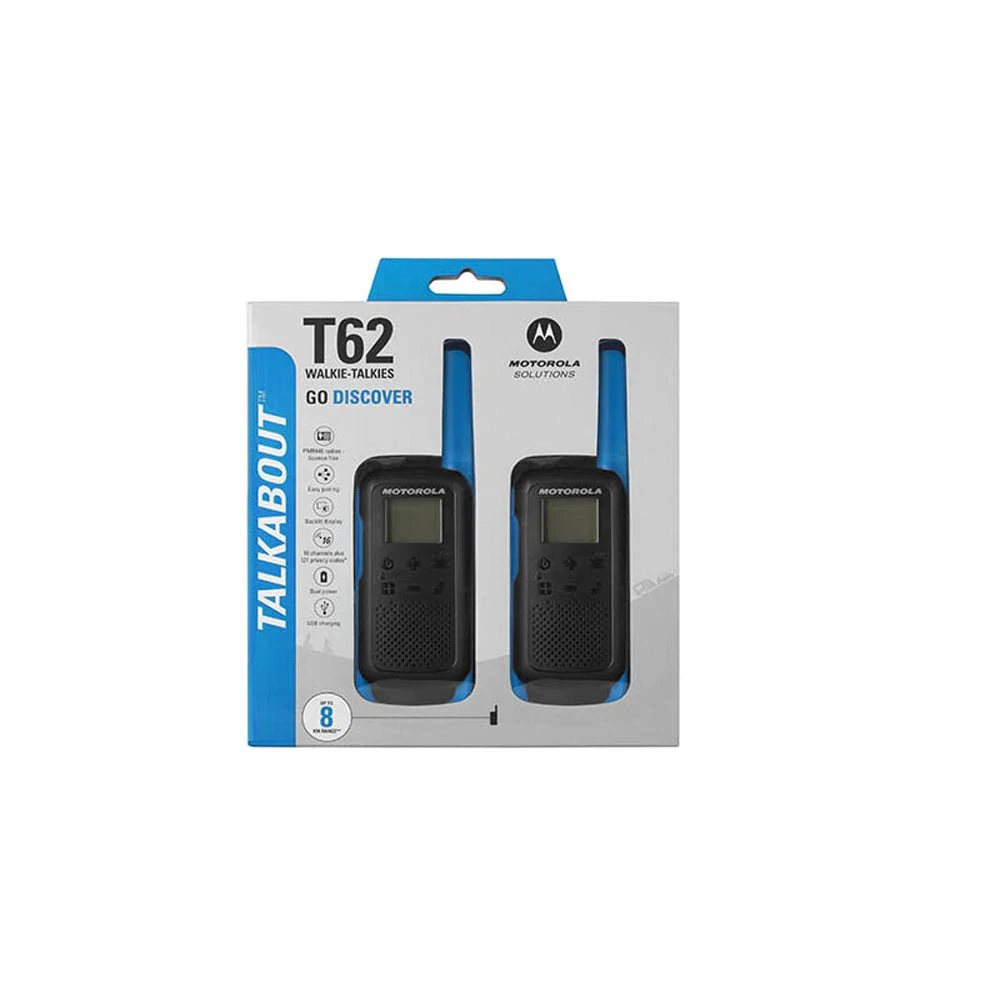 Комплект из двух раций Motorola TALKABOUT T62 BLUE | Мобильные телефоны и аксессуары